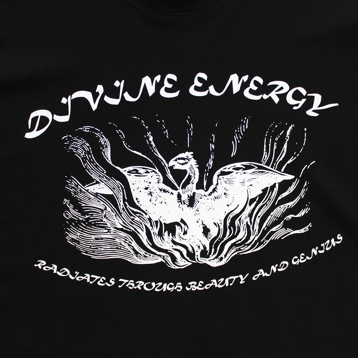 Divine Energy Phoenix Refined Longsleeve (Black) – dertbag