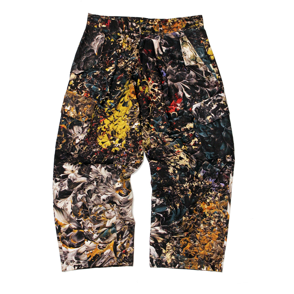 Capacious Cargo Pant (Real Paint Camo Canvas)