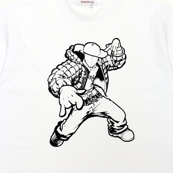 dertbag Man1 Single Stitch Tee (White)