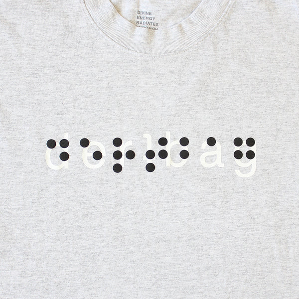 Braille Logo Ash T-Shirt