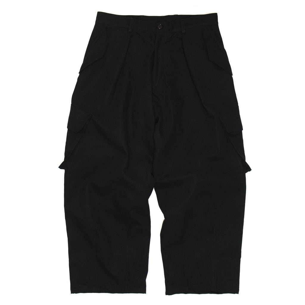 Capacious Cargo Pant (Black Canvas)