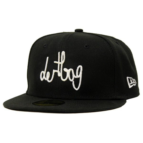 dertbag Connect Fitted Hat (Black) *Pre-order*