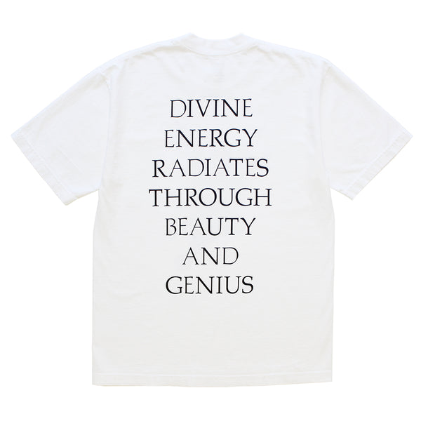 Floral Divine Angel White T-Shirt