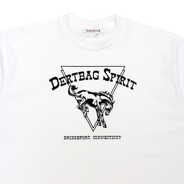 dertbag Spirit Single Stitch Tee (White)