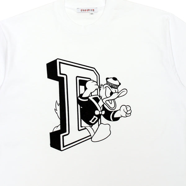 dertbag Duck Single Stitch Tee (White)