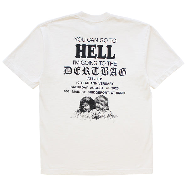 Go To Hell Creme T-Shirt