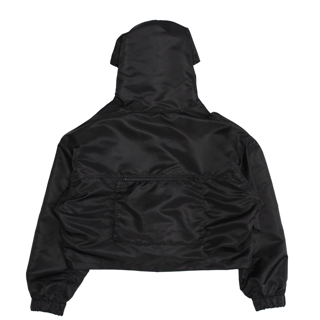 Shorty Nylon Jacket (Black) – dertbag