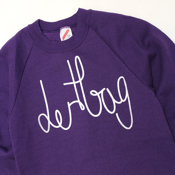 Purple Connect Raglan Crewneck (S)